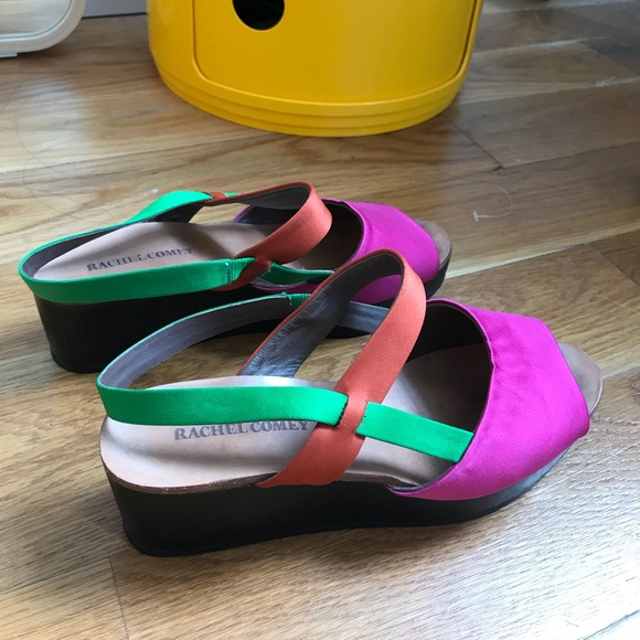Rachel Comey VINTAGE sz 7 Platform Sandals - Picture 4 of 4